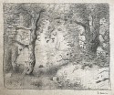 Louis Paul Dessar, In the Woods
pencil on paper