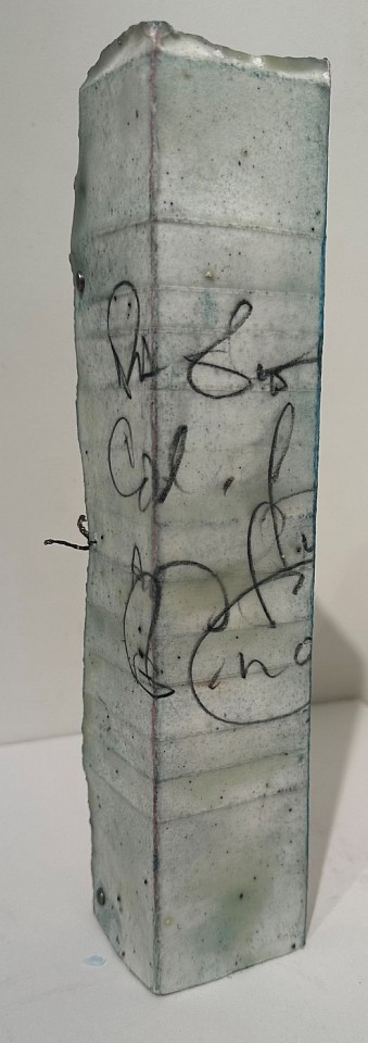 Corey Pressman, Lantern #11
paper, beeswax, resin, and pigment, 11"" x 2 1/4""
CP1221.11
$400