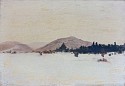 Lockwood de Forest, January Snow
oil on paper