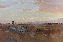 Lockwood de Forest, Over the Plains
oil on paper