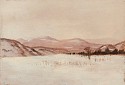 Lockwood de Forest, Snowy Plains
oil on paper