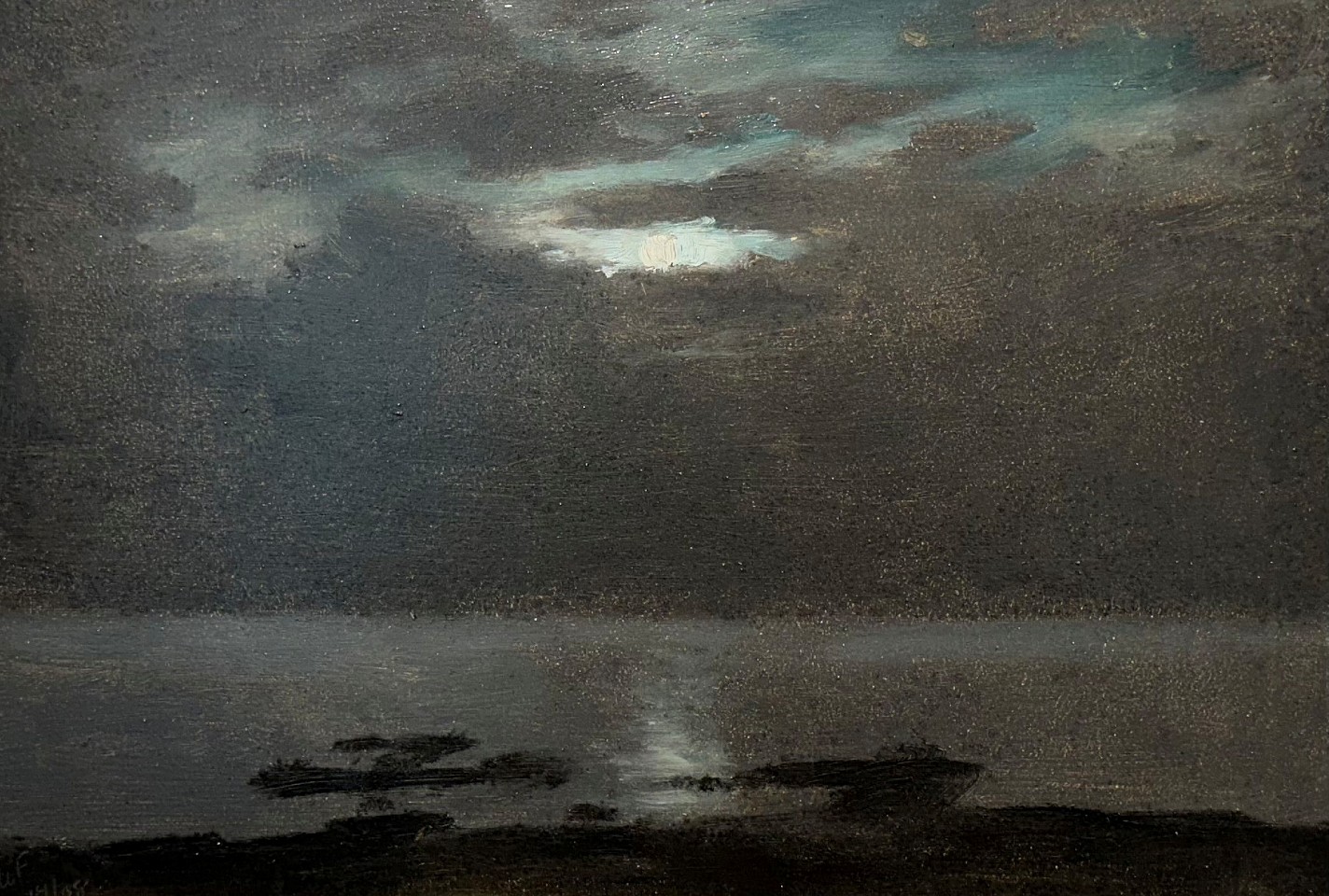 Lockwood de Forest, Moonlight
oil on paper, 10"" x 14""
MG 33
$9,500