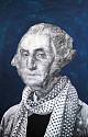 Jac Lahav, George With Scarf 
oil on canvas