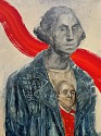 Jac Lahav, Red Stripe Right (Franklin)
oil on canvas