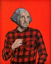 Jac Lahav, Lumberjack
oil on canvas