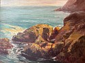 Frank Alfred Bicknell, Monhegan Coast
oil on panel