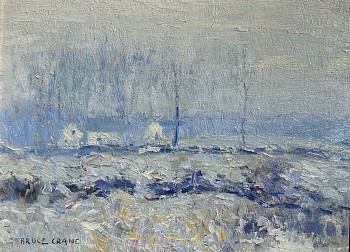 american impressionism/lyme art colony:&nbsp;Bruce Crane Frosty Morning