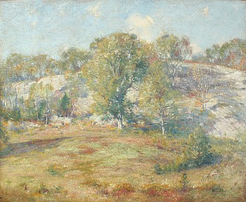 Guy C. Wiggins -&nbsp;The Yellow Hill, c 1915